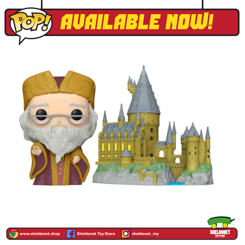 Pop! Town: Harry Potter 20th Anniversary - Dumbledore With Hogwarts