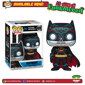 [IN-STOCK] Pop! Heroes: Batman - Batman (Dia De Los Muertos) - Sheldonet Toy Store