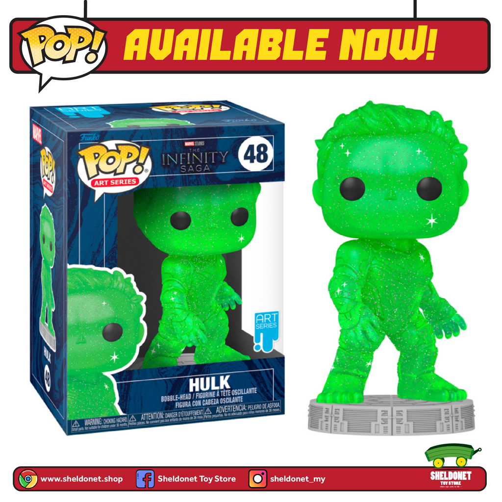Pop! Artist Series: Infinity Saga - Hulk (Green) With Pop! Protector