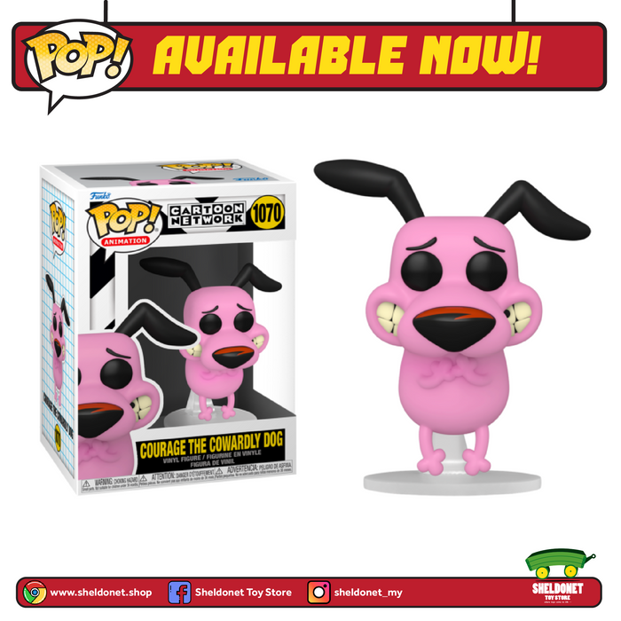 Pop! Animation: Courage The Cowardly Dog - Courage the Cowardly Dog