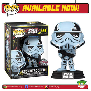 [IN-STOCK] Pop! Star Wars: Retro Series - Stormtrooper [Exclusive] - Sheldonet Toy Store