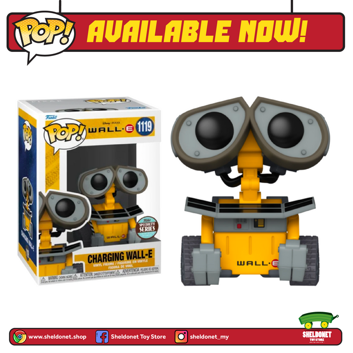 [IN-STOCK] Pop! Disney: Wall-E - Charging Wall-E [Exclusive]