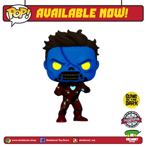 Pop! Marvel: What If…? - Zombie Iron Man (Glow In The Dark) [Exclusive]