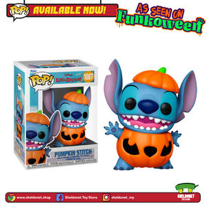 [IN-STOCK] Pop! Disney: Lilo & Stitch - Pumpkin Stitch [Exclusive] - Sheldonet Toy Store