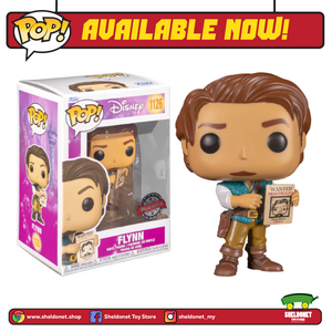 Pop! Disney: Tangled - Flynn Holding Wanted Poster [Exclusive]