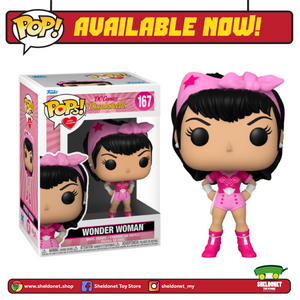 [IN-STOCK] Pop! Heroes: DC Bombshell - Wonder Woman (Breast Cancer Awareness)