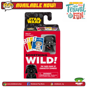 Funko's Signature Games: Something Wild Card Game - Star Wars: Darth Vader - Sheldonet Toy Store