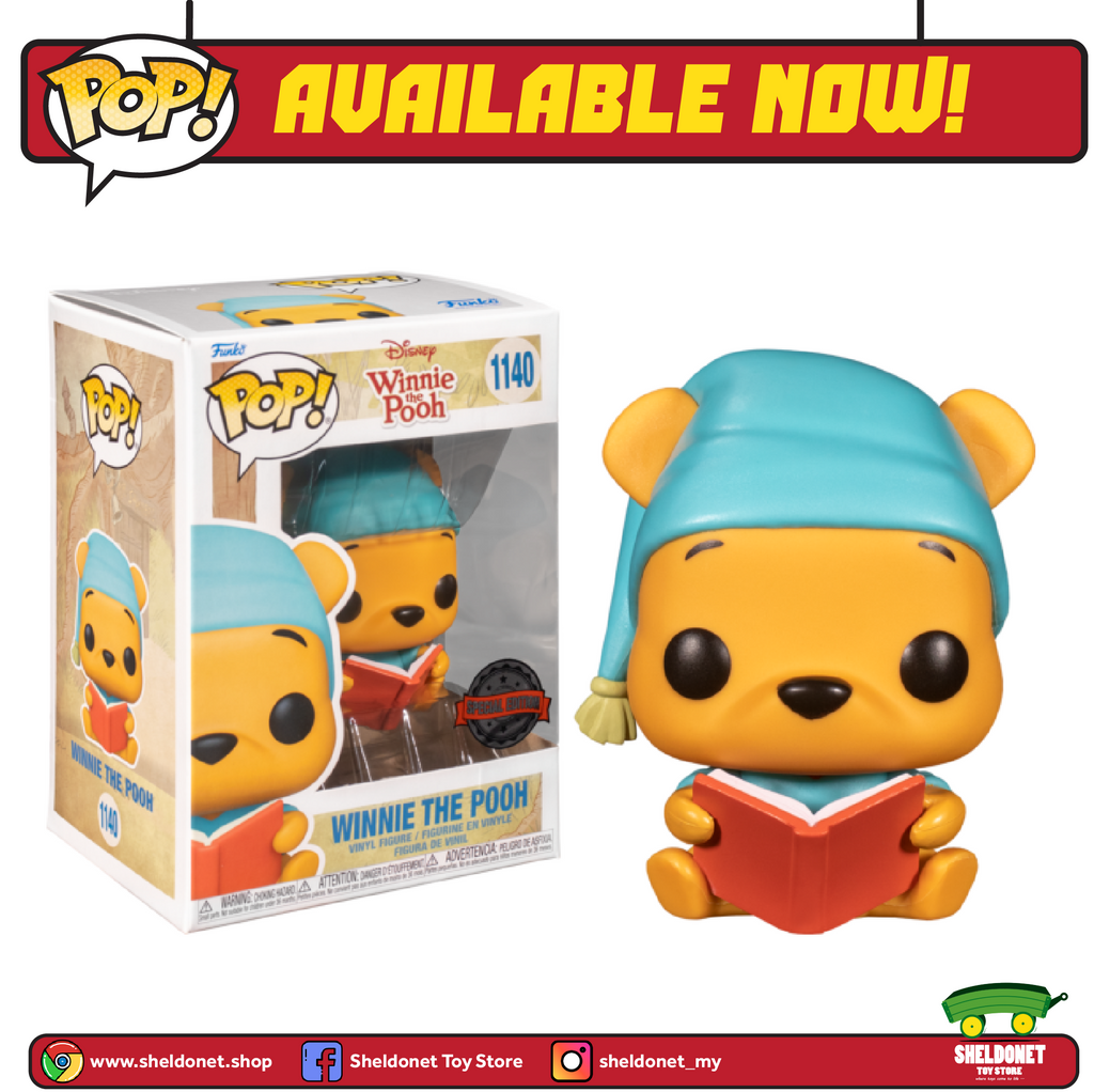 Pop! Disney: Winnie the Pooh - Winnie Reading Book [Exclusive]
