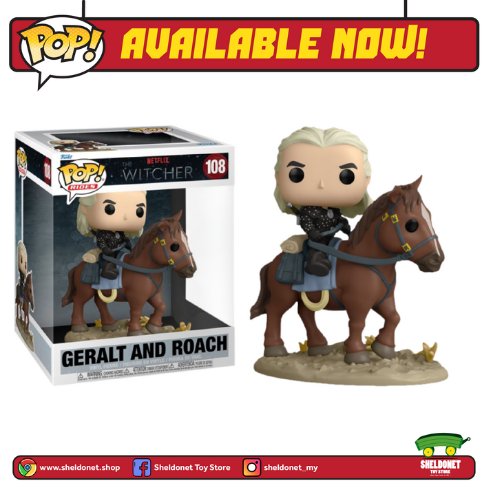 Pop! Rides: The Witcher - Geralt On Roach [Exclusive]