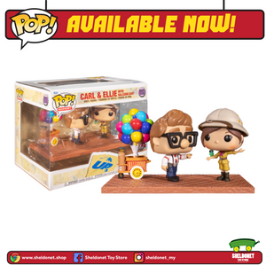 Pop! Disney: Movie Moments: Up - Carl & Ellie With Balloon Cart [Exclusive]