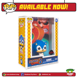 Pop! Games Cover: Sonic The Hedgehog 2 - Sonic (Exclusive) - Sheldonet Toy Store