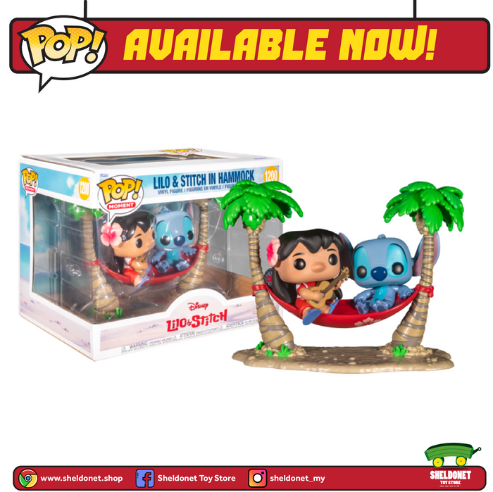 Pop! Moment: Lilo And Stitch In Hammock [Exclusive]