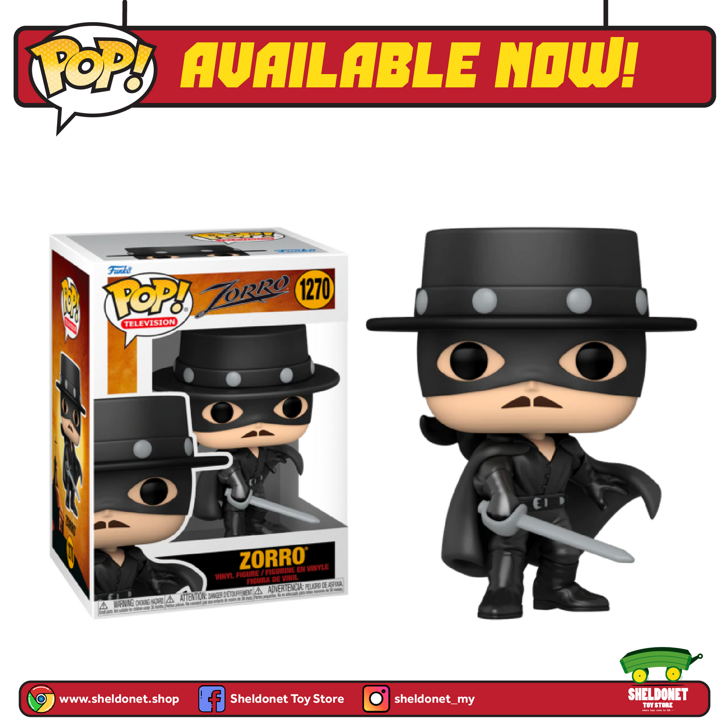 Funko Pop! TV: Zorro