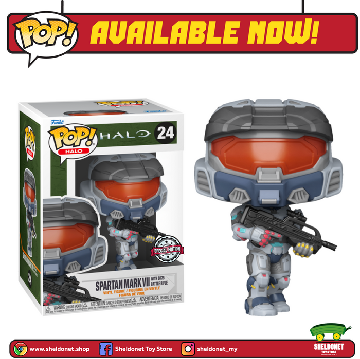 Pop! Games: Halo Infinite - Mark VII With BR75 Battle Rifle [Exclusive]