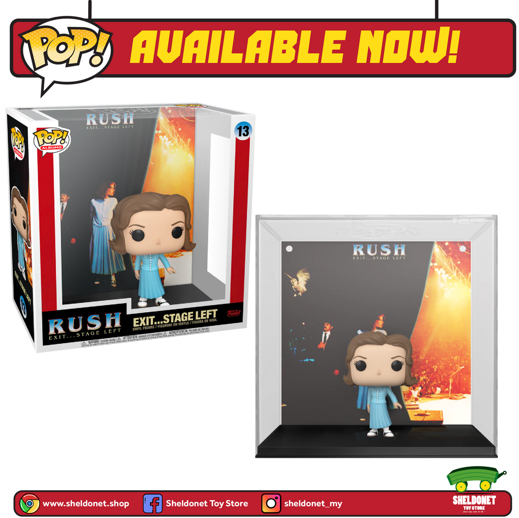 [IN-STOCK] Pop! Albums: Rush - Exit Stage Left