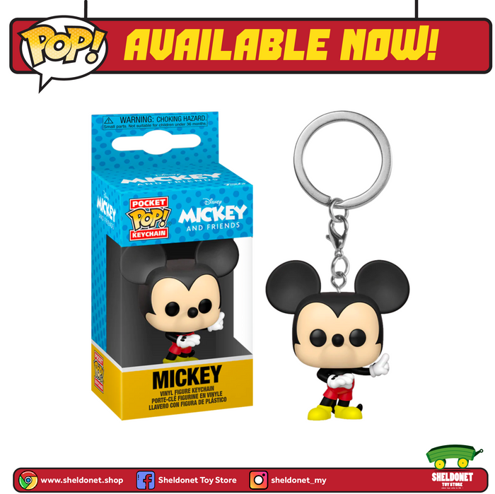 Pocket Pop! Keychain: Disney Classics - Mickey Mouse