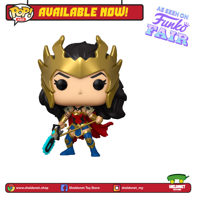 Pop! Heroes: DC Comics - Death Metal Wonder Woman [Exclusive] - Sheldonet Toy Store