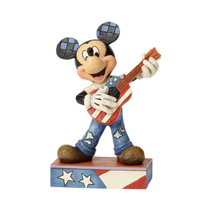 Enesco : Disney Traditions - American Anthem Mickey - Sheldonet Toy Store