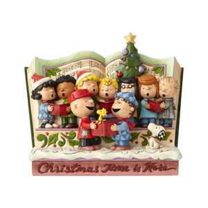 Enesco : Peanuts by Jim Shore - Peanuts Christmas Storybook - Sheldonet Toy Store