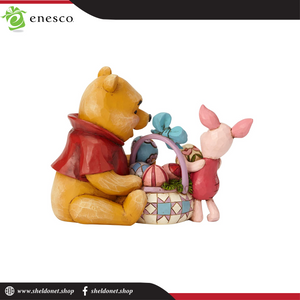 Enesco: Disney Traditions - Winnie The Pooh And Piglet Easter - Sheldonet Toy Store