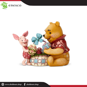 Enesco: Disney Traditions - Winnie The Pooh And Piglet Easter - Sheldonet Toy Store