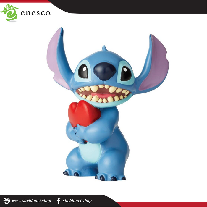 Enesco : Disney Showcase - Stitch with Heart Mini Figurine
