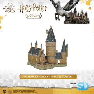 Enesco : Wizarding World - Hogwarts Great Hall & Tower - Sheldonet Toy Store