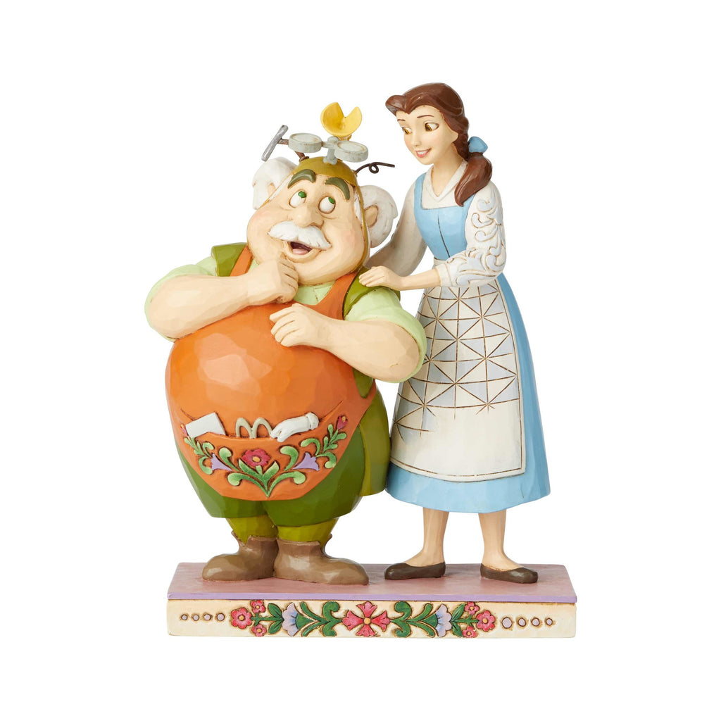 Enesco : Disney Traditions - Belle and Maurice the Inventor - Sheldonet Toy Store
