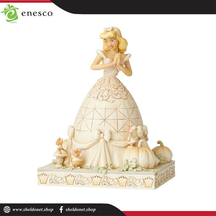 Enesco: Disney Traditions - White Woodland Cinderella