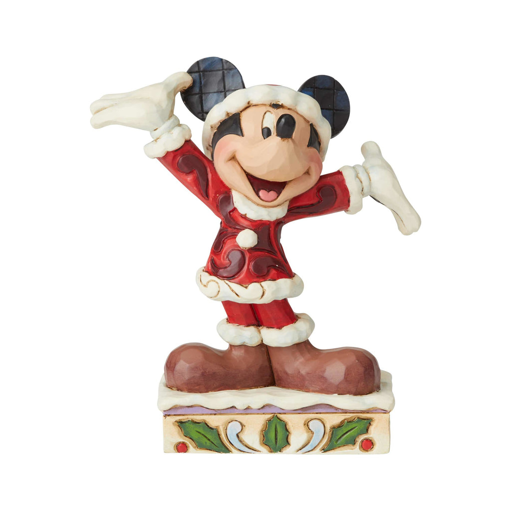 Enesco : Disney Showcase - Mickey Christmas Personality - Sheldonet Toy Store