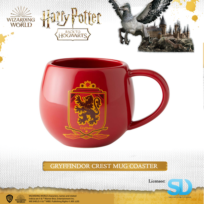 Enesco: Wizarding World - Gryffindor Crest Mug Coaster