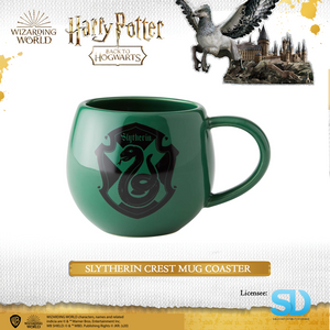 Enesco: Wizarding World - Slytherin Crest Mug Coaster - Sheldonet Toy Store