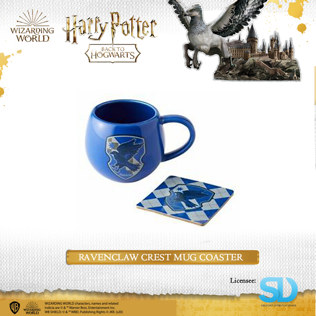 Enesco: Wizarding World - Raven Claw Crest Mug Coaster - Sheldonet Toy Store