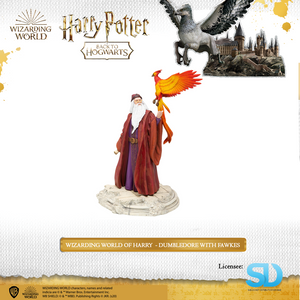 Enesco: Wizarding World of Harry Potter - Dumbledore with Fawkes - Sheldonet Toy Store