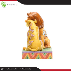 Enesco: Disney Traditions - Simba And Nala Snuggling - Sheldonet Toy Store