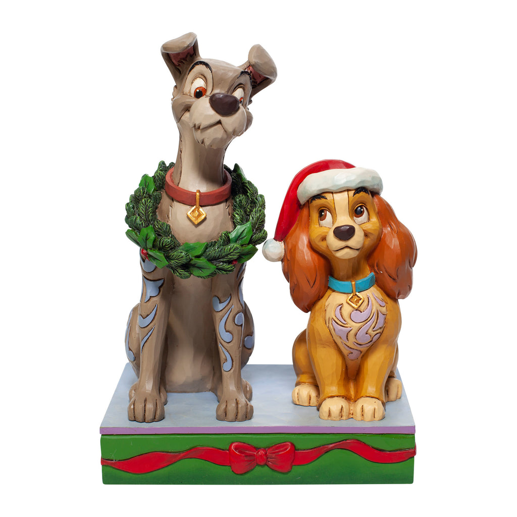 Enesco : Disney Traditions - Christmas Lady & Tramp - Sheldonet Toy Store