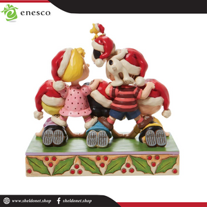 Enesco: Peanuts By Jim Shore - Peanuts Holiday Pyramid - Sheldonet Toy Store