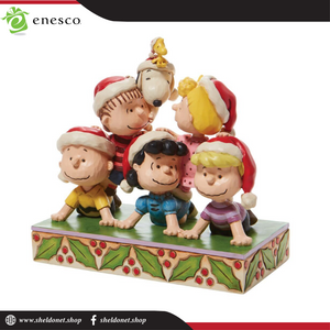Enesco: Peanuts By Jim Shore - Peanuts Holiday Pyramid - Sheldonet Toy Store