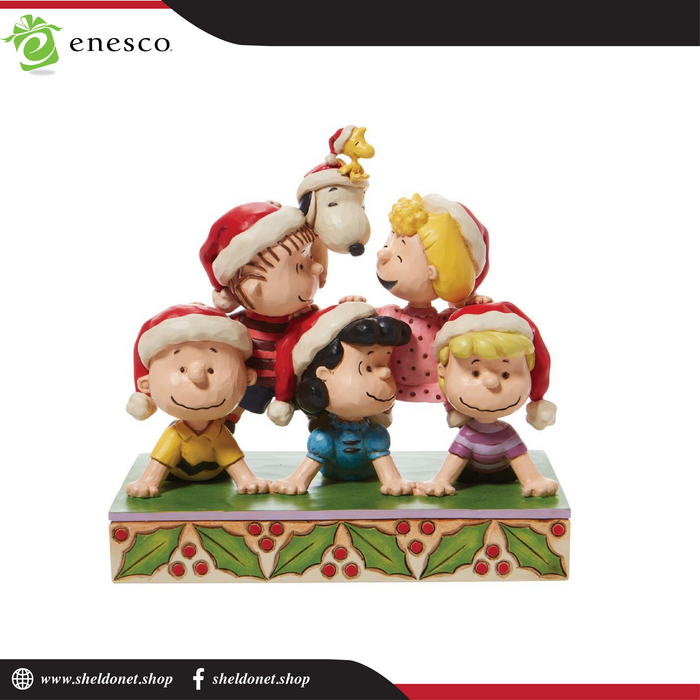 Enesco: Peanuts By Jim Shore - Peanuts Holiday Pyramid