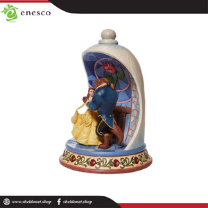 Enesco: Disney Traditions - Beauty and the Beast Rose Dome