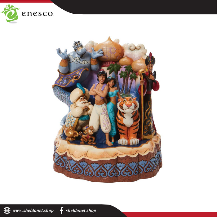 Enesco: Disney Traditions - Carved By Heart Aladdin