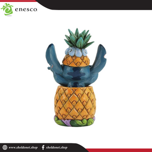 Enesco: Disney Traditions - Stitch In A Pineapple