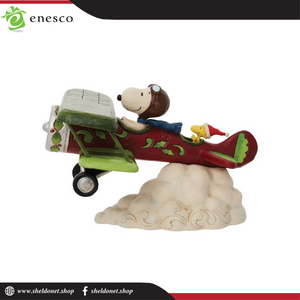 Enesco: Peanuts By Jim Shore - Snoopy Flying Ace Plane