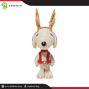 Enesco: Peanuts By Jim Shore - Snoopy Reindeer Mini
