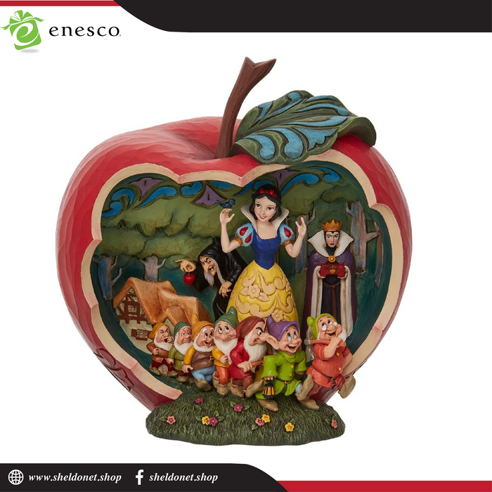 Enesco: Disney Traditions -  Snow White Apple Scene