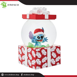 Enesco: Disney - Stitch Christmas Gift Waterball