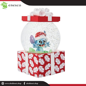 Enesco: Disney - Stitch Christmas Gift Waterball