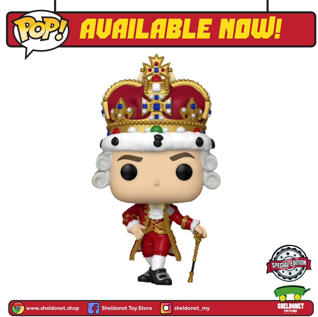 Pop! Broadway: Hamilton - King George (Red) [Exclusive]