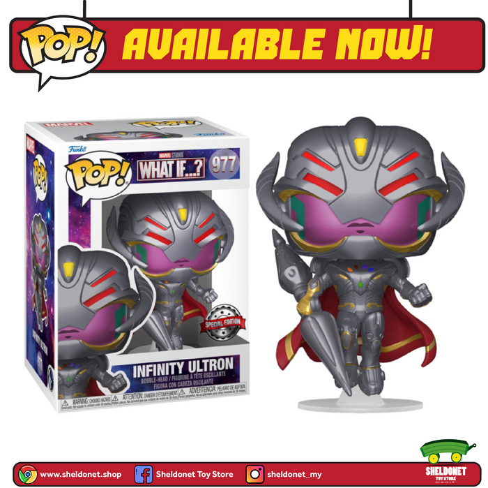 Pop! Marvel: What If…? - Infinity Ultron With Weapon [Exclusive]