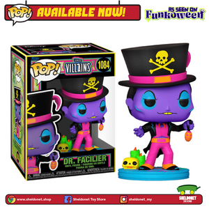 Pop! Disney: Villains - The Princess and the Frog - Dr. Facilier (Blacklight) [Exclusive]